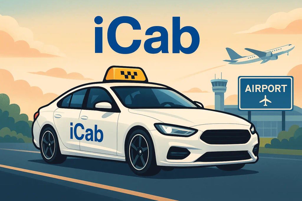 מונית מירושלים לנתב"ג עם iCab